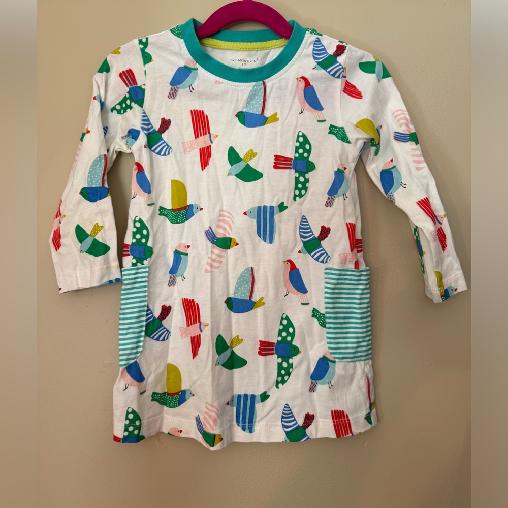 W.L.Monsoon - Mini Bird Top/Tunic |Size 3T|